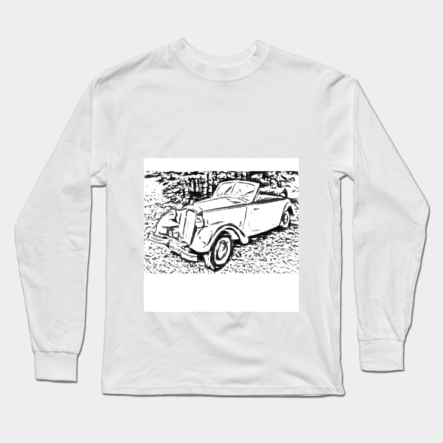 DKW F 8 -  700 Convertible Long Sleeve T-Shirt by Offiinhoki